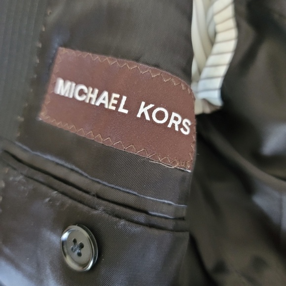 Michael Kors Boys Youth Black Blazer Jacket Suit Coat Formal Size 14R - Picture 11 of 12